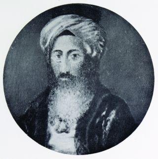 Fig. 2 by his name’s acronym, Ḥida (“riddle”), Azulai (Jerusalem 1724-Livorno 1807) was a chief authority in the areas of Jewish law and mysticism, and recognized from throughout Palestine, North Africa, Italy, France and Holland for his knowledge and piety.  As a bibliographer, his Shem ha-gedolim, an alphabetized list of Jewish authors and their works, is noted for a breadth of comprehensiveness previously unattained.  At the same time, he was well rooted in age-old traditions of teaching.  His editions of the Hebrew Bible, printed shortly before his death, contain vernacular glosses in the margins that continued the medieval glossary tradition. On display is his gloss on the Hebrew word ‘almah in Isaiah 7, 13. The circle above the Hebrew word indicates that a gloss appears in the margin, in this case by the Italian la giovine, that is, young woman.